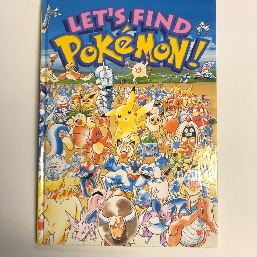 Let’s Find Pokémon! Book